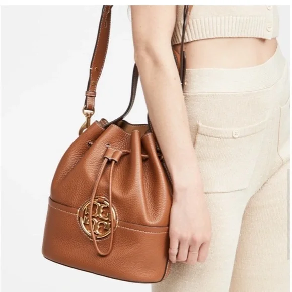 Tory Burch Miller leather Bucket Bag - Picture 11 of 11